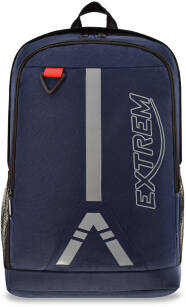Velký robustní školní sportovní batoh na notebook výletní taška street extreme pro práci školní výlet - námořnická modrá