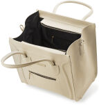 Velká shopperka dámská kabelka bag trapez - 12