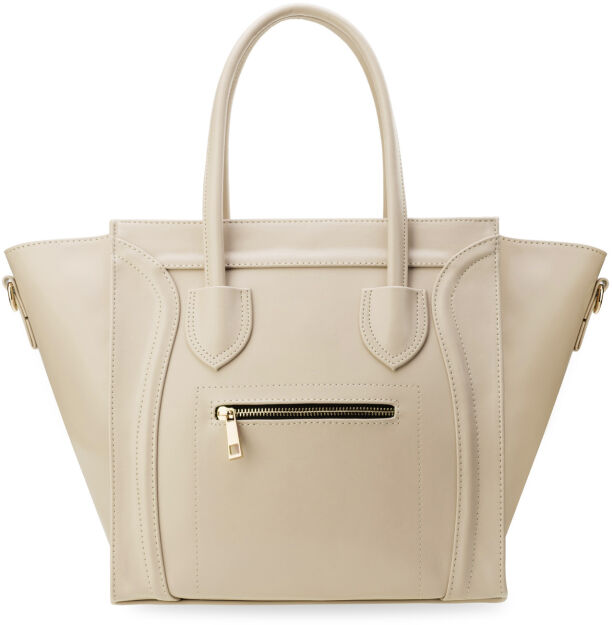 Velká shopperka dámská kabelka bag trapez