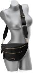 Dámská ledvinka Peterson crossbody elegantní s kapsami - černá - 2