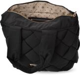 Monnari Premium velká měkká dámská klasická shopper tote bag - černá - 4