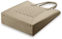 Tuhá kabelka silikonová jelly bag  - gelová - prošívaná - 4