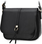 Klasická listonoška s klopou, dámská taška přes rameno s kapsami - 8