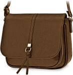 Klasická listonoška s klopou, dámská taška přes rameno s kapsami - 10