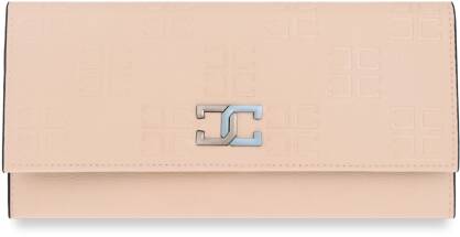Dámská peněženka na bankovky s přihrádkami na karty elegantní - krémová