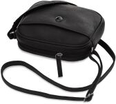 PETERSON malá kožená dámská kabelka scroll classic postbag - černá - 4