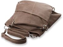 Kabelka listonoška jennifer jones 2v1 noste 2 nebo 1 - šedá - 4