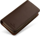 Elegantní pánská peněženka, kapsička, obal na karty na pásek či do ruky černá - 2