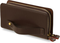 Elegantní pánská peněženka, kapsička, obal na karty na pásek či do ruky černá - 3