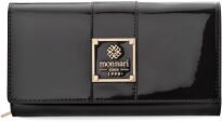 Monnari elegantní dámská peněženka klasická lakovaná velká peněženka psaníčko - černá - 4