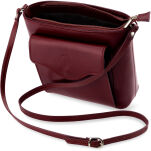 Dámská italská kabelka listonoška 100% přírodní kůže - 16