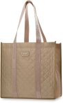 Monnari kabelka shopper prostorná velká nákupní taška na rameno - béžová - 3
