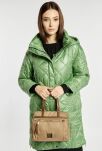 Monnari textilní dámská kabelka crossbody kufřík mini shopper premium – béžová - 5