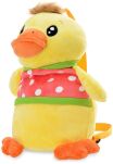 Plyšový dětský batůžek s plyšákem - kachnička - 2