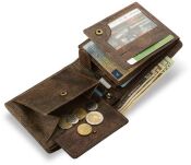 Mládežnická horizontální peněženka s originálním vzorem - cash, béžová - 3