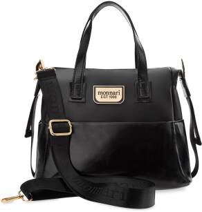 Monnari dámská taška Active kufřík prostorná taška do ruky a na rameno - černá