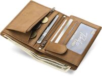 Vertikální pánská peněženka bag street z měkké přírodní kůže - 3