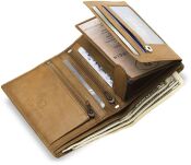 Vertikální pánská peněženka bag street z měkké přírodní kůže - 4