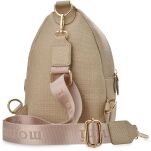 Monnari malá kabelka na telefon 2v1 crossbody batůžek dámský na jedno rameno - béžový - 4