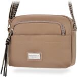 Monnari dámská taška zavěšená na popruhu kabelka pošťáčka - béžová - 5