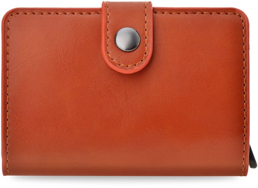 Pouzdro na vizitky dokumenty občanka peníze bankovka RFID protected - hnědé