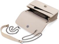 Elegantní psaníčko listonoška dámská prošívaná kabelka –červená - 3