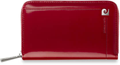 Objemná, praktická dámská peněženka pierre cardin červená