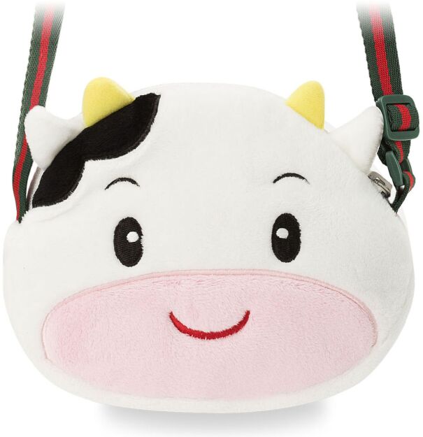 Měkkoučká módní kabelka pro děti série zoo cow