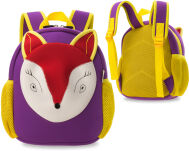 Nepromokavý dětský batoh unikátní vzory fialová - 7