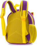 Nepromokavý dětský batoh unikátní vzory fialová - 2