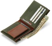 Originální dvoubarevná kožená pánská peněženka - 3