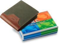 Originální dvoubarevná kožená pánská peněženka - 6
