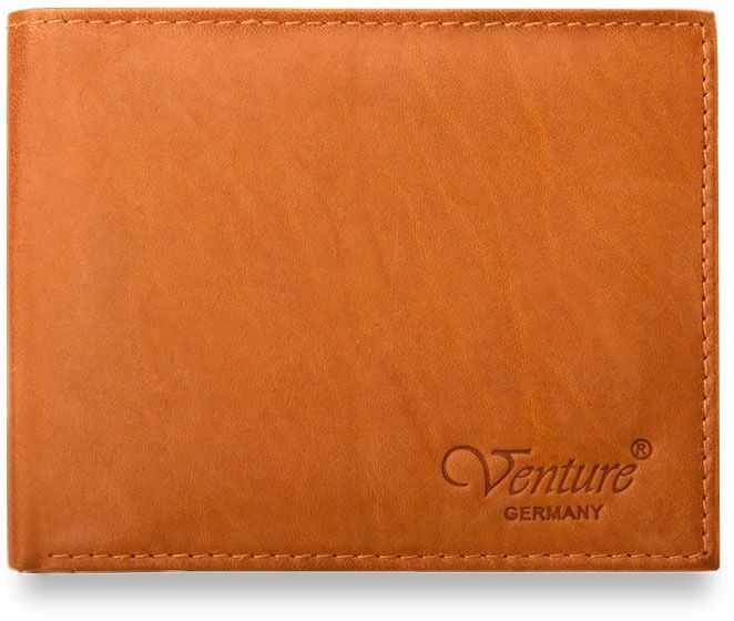 Pánská kožená peněženka na šířku Venture – camel