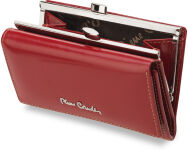 Dámská kožená peněženka pierre cardin stylová peněženka na zapínání černá - 5