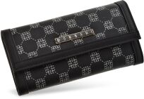 Monnari dámská peněženka s logem psaničko s tištěným logem - černá - 2