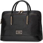 Monnari lakovaná dámská kabelka na notebook elegantní aktovka kancelářská taška - černá - 2