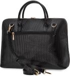 Monnari lakovaná dámská kabelka na notebook elegantní aktovka kancelářská taška - černá - 3