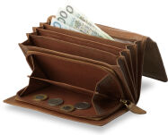 Praktická dámská peněženka přírodní kůže - 3