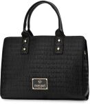 Monnari aktovka s krokodýlím vzorem elegantní dámská kabelka na notebook - černá - 2