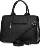 Monnari aktovka s krokodýlím vzorem elegantní dámská kabelka na notebook - černá - 3