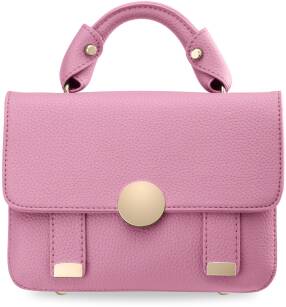 Elegantní dámská kabelka malá aktovka listonoška - růžová