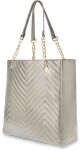 PROŠÍVANÁ DÁMSKÁ KABELKA VELKÁ TAŠKA SHOPPER BAG A4 TŘÁSNĚ - 3