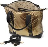 Velká nákupní taška ve sportovním stylu měkká dámská kabelka na rameno - 7