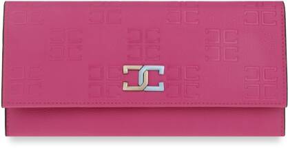 Dámská peněženka na bankovky s přihrádkami na karty elegantní - růžová