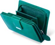 Praktická dámská peněženka - tyrkysová - 3