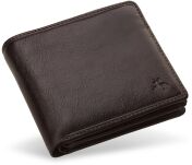 Elegantní praktická pánská peněženka visconti kůže technologie rfid černá - 2