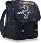 Pánský školní batoh škorpion modrá - 2