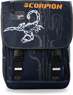 Pánský školní batoh škorpion modrá