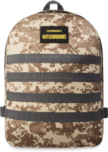 Školní batoh ve vojenském stylu pro hráče mládež full print moro - khaki