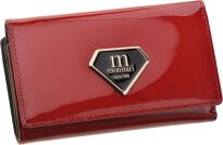Lakovaná dámská peněženka Monnari na zip - červená. - 5